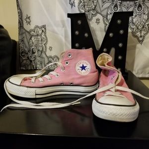 Pink Converse chuck Taylor all star